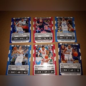 NBA contenders card lot x6